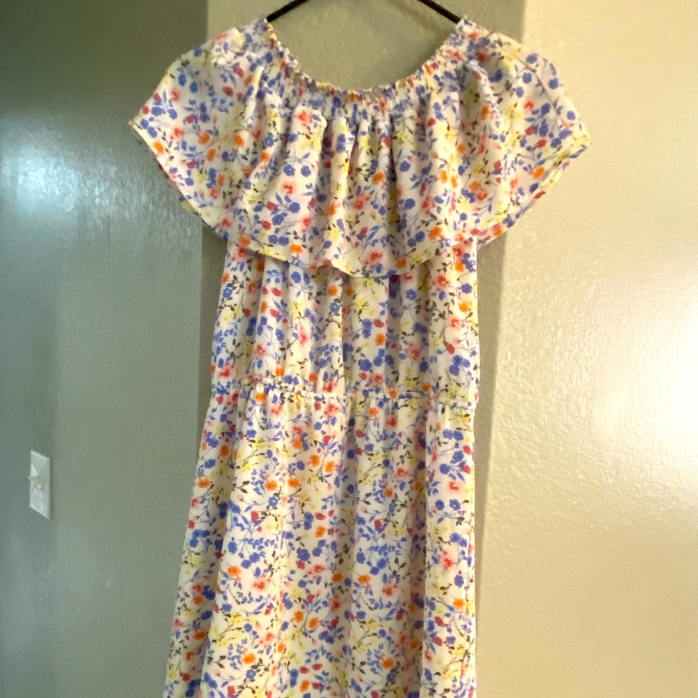 Floral midi dress
